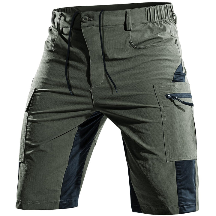 Cycorld Kurze-Hosen-Herren, Wanderhose MTB Hose Herren Kurz Atmungsaktiv Schnelltrocknende Bermuda C