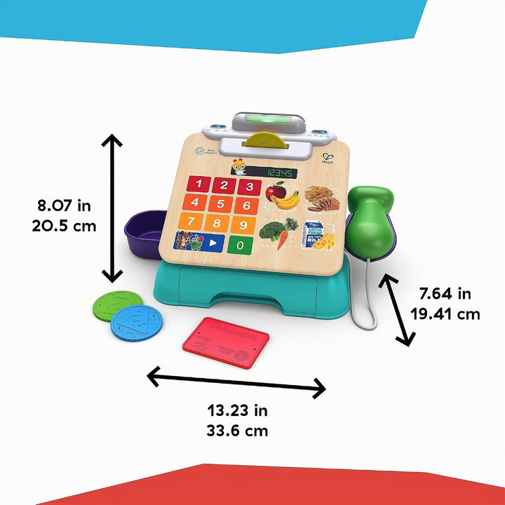 Baby Einstein + Hape Magic Touch Registrierkasse zum Vorspielen, mit echten Geräuschen und Musik, ab