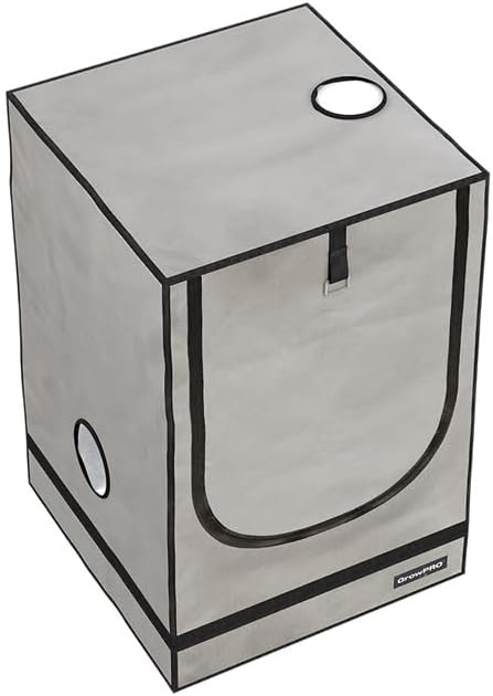 GrowPRO 4.0 Growbox 60x60x90cm | Growzelt in Zwei Farben: Beige oder Chive (Beige), Beige