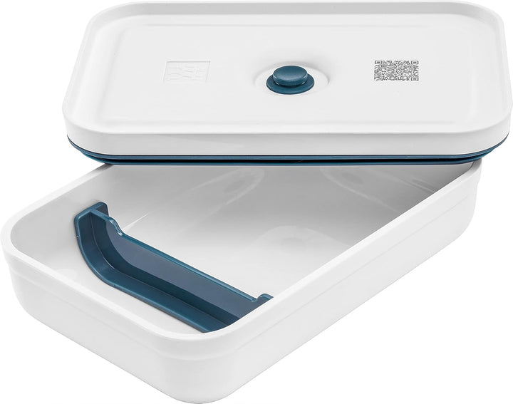ZWILLING Fresh & Save Vakuum Lunchbox, Grösse L flach, Kunststoff, Weiss-La Mer Weiss L flach Lunchb