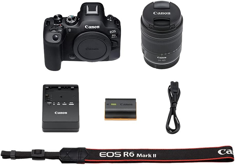 Canon EOS R6 Mark II Body + Objektiv RF 24-105mm f/4-7.1 IS STM