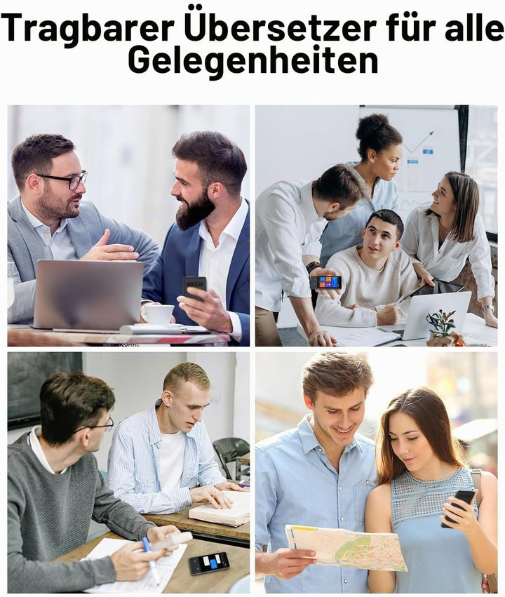 Xupurtlk Sprachübersetzer Gerät, Übersetzer Gerät Testsieger, Sprachübersetzer Ohne Internet, W12 Tr