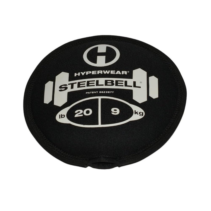 HYPERWEAR SteelBell Slam Ball mit Stahlfüllung, extrem haltbar, Neopren 20-Pound, 20-Pound