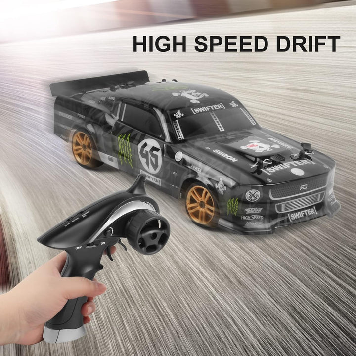 Goolsky RC Drift Car 1/18 2,4 GHz 4 WD 30 km/h Motor RC180 stark magnetisch RTR hohe Geschwindigkeit