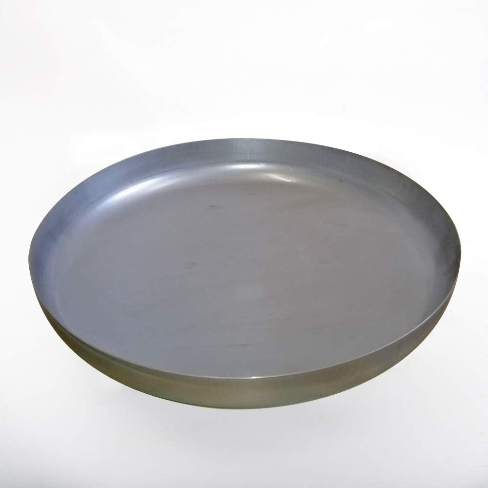 Czaja Edelstahl Klöpperboden Ø 60 cm aus rostfreiem Edelstahl, Feuerstelle, Feuerschale, Grill für G