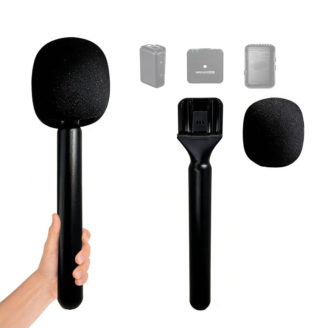 Mic Ständer Halter für DJI Mic Mini/1/2 für Rode Go/GO II für Hollyland Lark M2/A1, Interview Mikrof