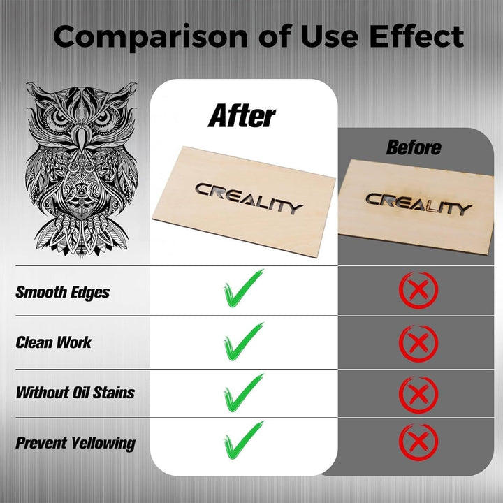 Creality Honeycomb Arbeitstisch für Falcon A1 und A1 Pro Lasergravierer, 460 × 346 mm Wabenplatte au
