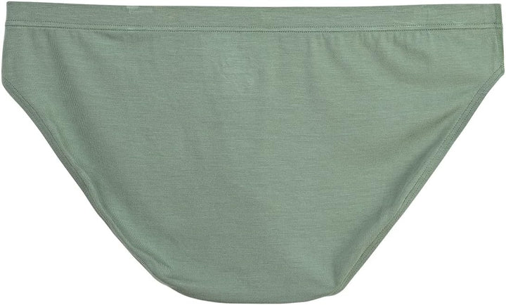 BIATWOWR Herren Bikini Slip aus Bambusfaser Weiche Atmungsaktive Komfortable Unterwäsche mit Grossem