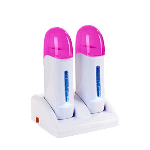 TEMPO DI SALDI 2 Handgriffe Wachswärmer Rollenwärmer für professionelle Wachsstick 40 W