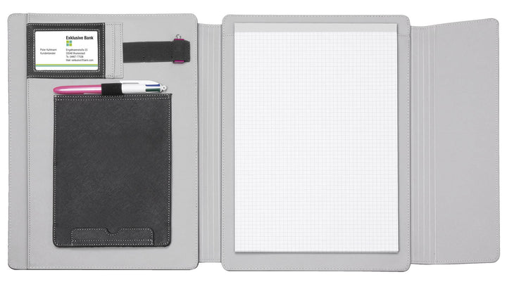 VELOFLEX 5232980 - Velobag Tablet Organizer, DIN A4, PU, mit Magnetverschluss, 2-teilig, Universaler