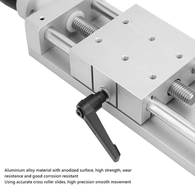 Manueller Linearschlitten，Aluminiumlegierung hoher Genauigkeit Linearschienenbühnenkreuz Linearschie