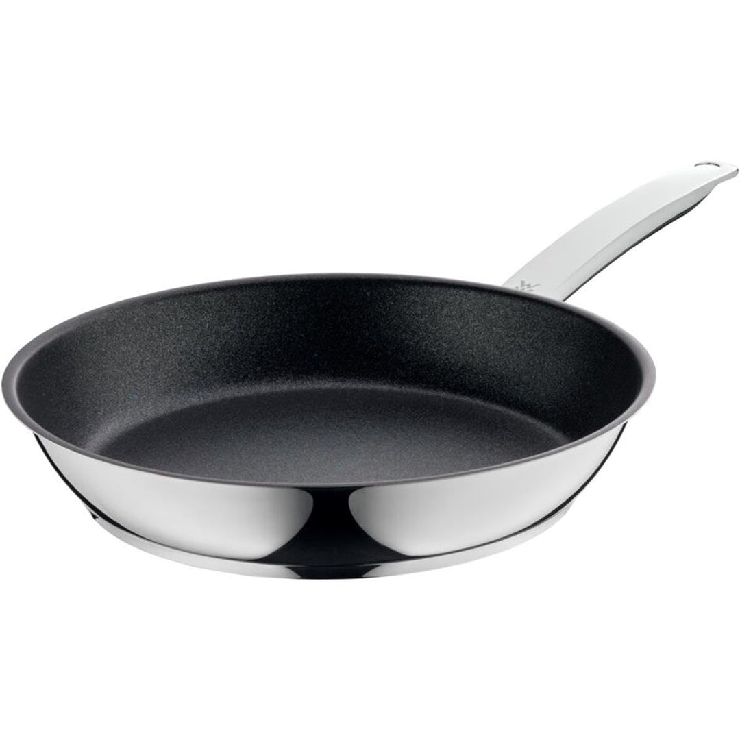 WMF Permadur Advance Bratpfanne Induktion 28 cm, Edelstahlpfanne, Cromargan Edelstahl beschichtet, b
