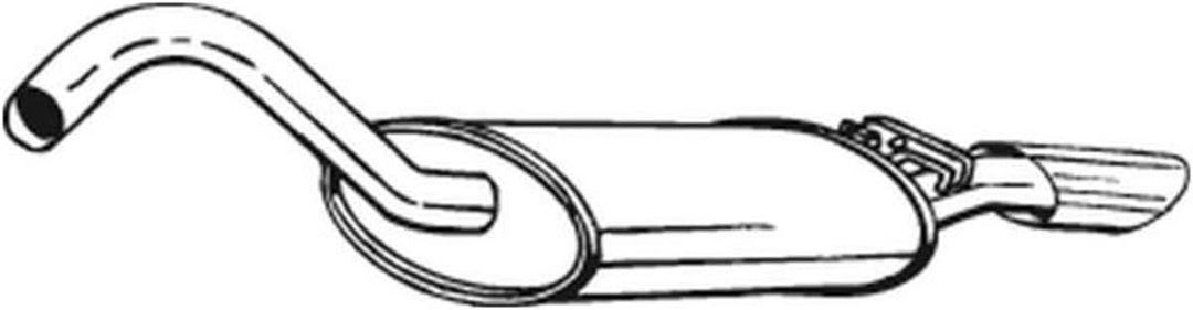 Bosal 105-119 Endschalldämpfer