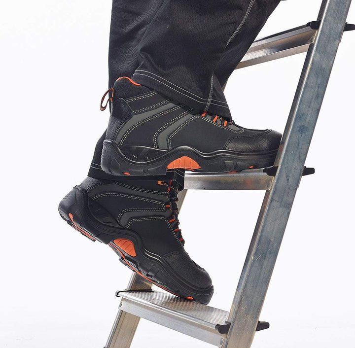 Portwest Portwest Compositelite Sicherheitsstiefel Operis S3 HRO, Grösse: 43, Farbe: Schwarz, FC60BK