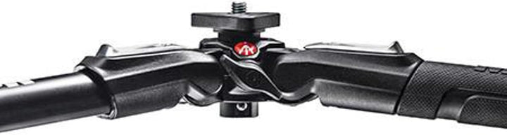 Manfrotto MT190X3 Stativ aus Aluminium, 3 Abschnitte, Schwarz Aluminium 3 Segm Stativ, Aluminium 3 S