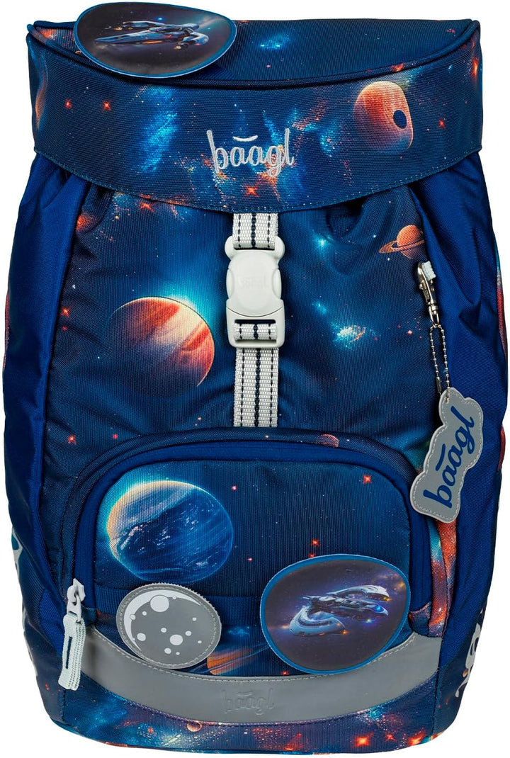 Baagl Schulranzen für 1. Klasse Jungen, Airy Schulrucksack, Ultraleicht Schule Tasche Kinder, Schult