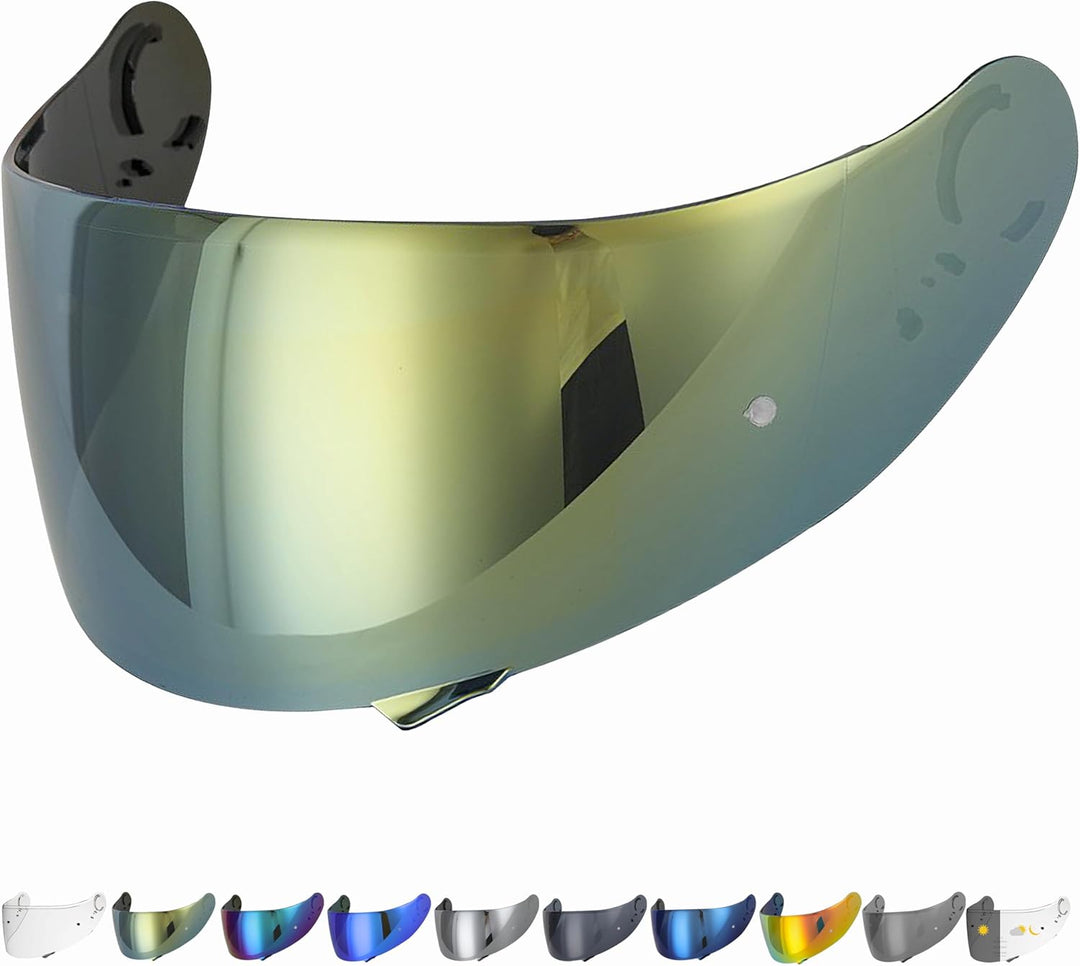 Kompatibel mit Shoei GT air Visier - Gt Air 2 - Neotec - Opticson - Cns 1 - Helmvisier Pinlock Ready