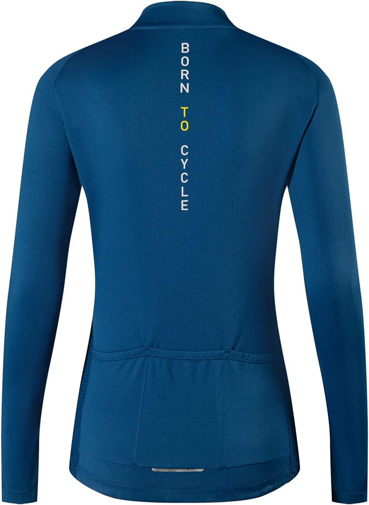 Santic Radtrikot Damen Kurz Fahrradtrikot Damen Fahrrad Shirt, L Marine
