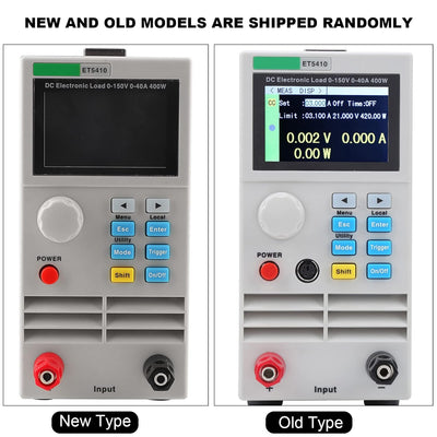 DC Electronic Load Einkanal LCD Programmierbarer Batterieladetester 400W 0-150V 0-40A für Ladegerät(