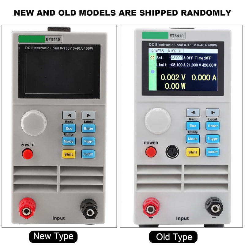 DC Electronic Load Einkanal LCD Programmierbarer Batterieladetester 400W 0-150V 0-40A für Ladegerät(