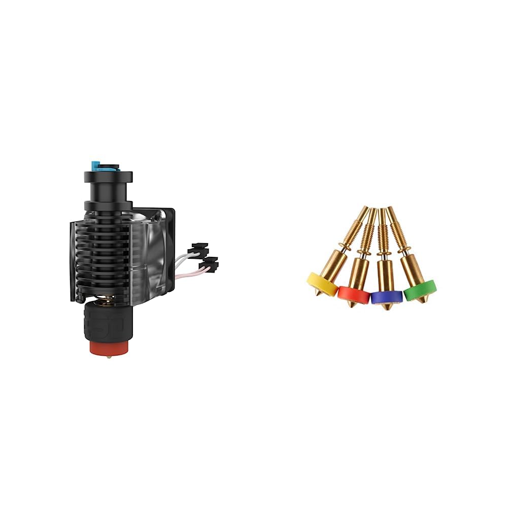 E3D RapidChange Revo™ Six - 1.75mm, 24V Single Nozzle Kit & RapidChange Revo™ Brass 1.75mm 0.4mm Noz