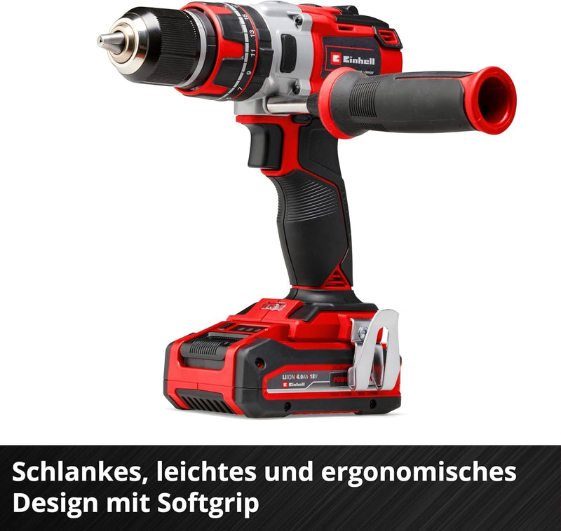 Einhell Professional Akku-Schlagbohrschrauber TP-CD 18/80 Li-i BL - Solo Power X-Change (18 V, Brush