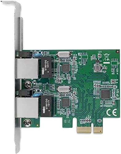 StarTech.com 2 Port Low Profile PCI Express/PCIe Gigabit Ethernet Netzwerkkarte mit 2x RJ45 - 1GB/s