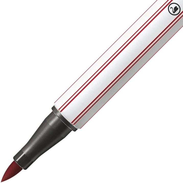 Premium-Filzstift mit Pinselspitze für variable Strichstärken - STABILO Pen 68 brush - ARTY - 24er P