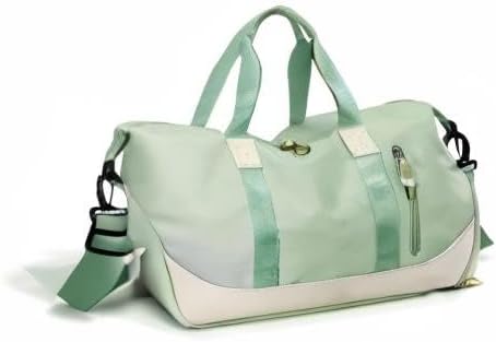 FANDARE Damen Reisetaschen Duffle Bag Nylon Sporttasche Faltbare Sporttasche Weekender Übernachtung