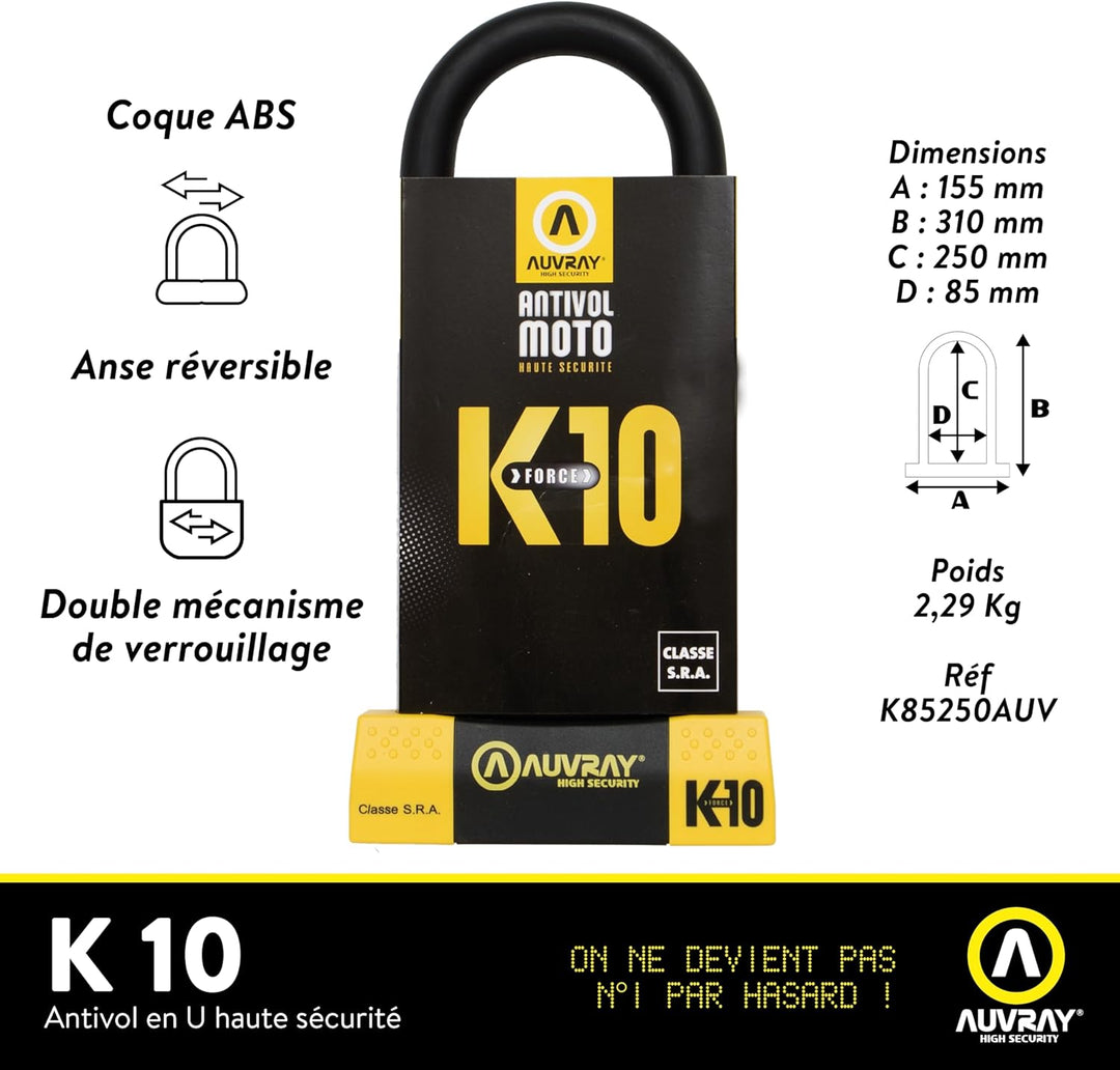 KFORCE10 – 85 x 250 cm, U-förmig, SRA-Klasse