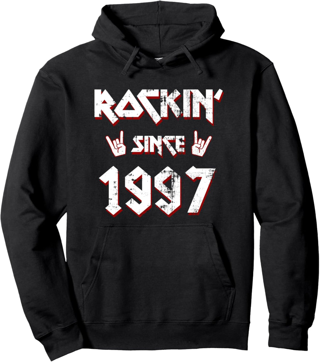Rockin Since 1997 25 Jahre Alt Geburtstagsgeschenk Pullover Hoodie