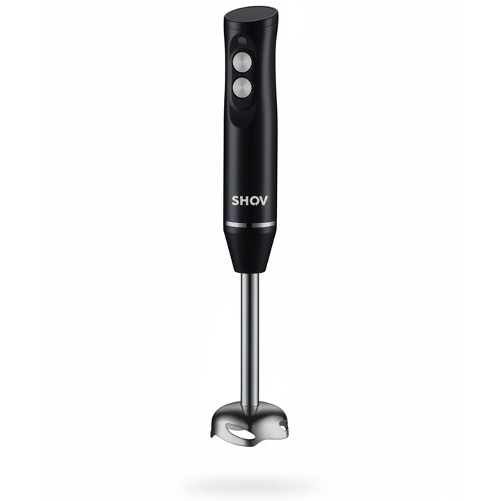 Shov Stabmixer- Hochleistungs-Stabmixer, Edelstahlklingen, 2 Geschwindigkeiten, Ergonomisches Design