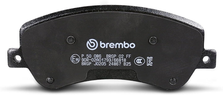 Brembo P 50 086 Bremsbelagsatz, Scheibenbremse - (4-teilig)