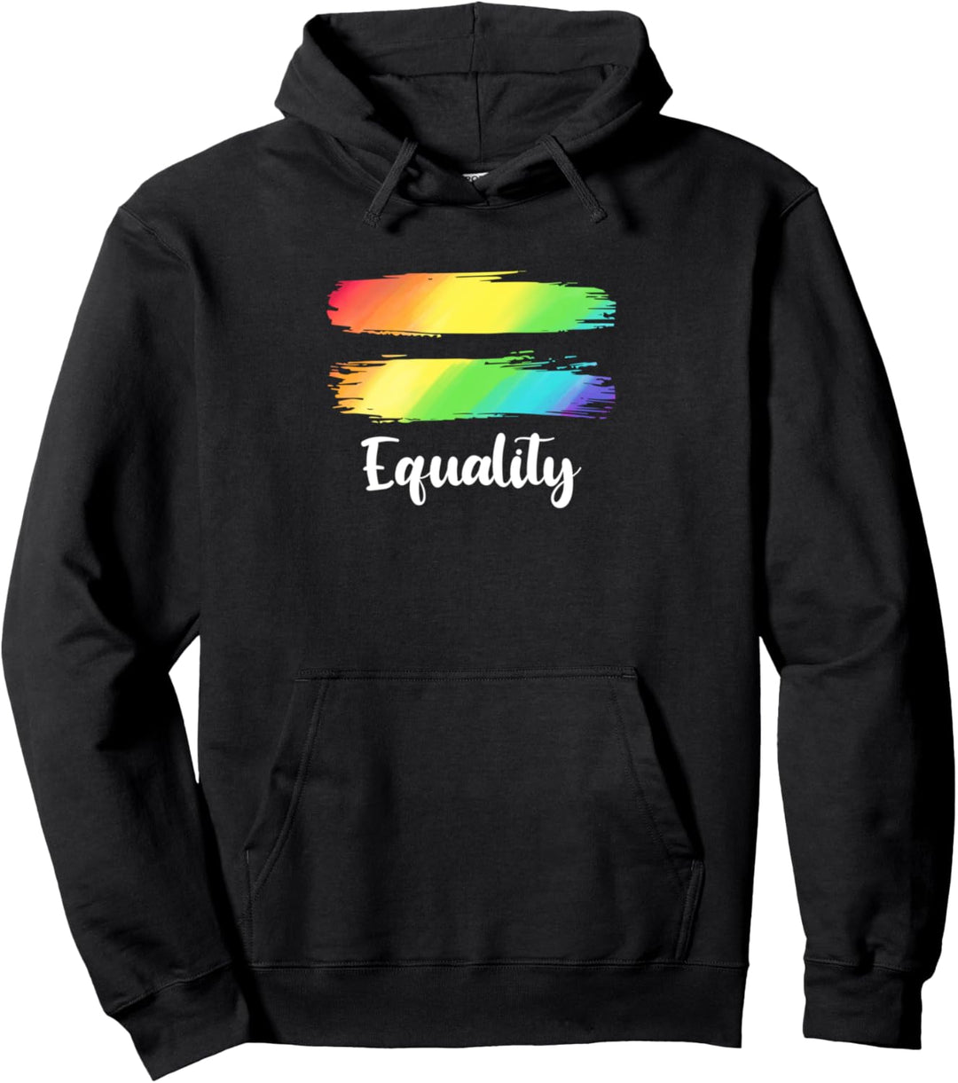 Gleichheit LGBTQ Akzeptanz Regenbogenflagge Stolz Monat Pullover Hoodie
