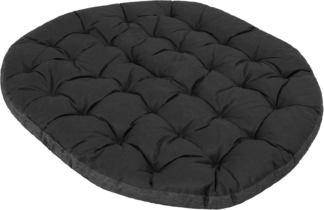Hängesessel Kissen, Polster, Auflage für Polyrattan & Rattan Hängeschaukel, Sitzauflage für Hängekor