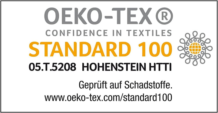 Betten Hofmann Canada Kopfkissen 50/75 cm Federkissen Kissen 30% Daunenanteil 600g