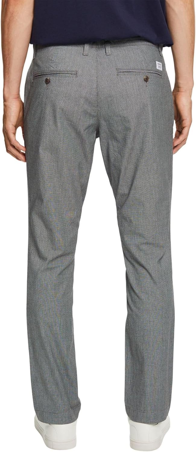 ESPRIT Herren Hose 29W / 34L 035/Medium Grey, 29W / 34L 035/Medium Grey