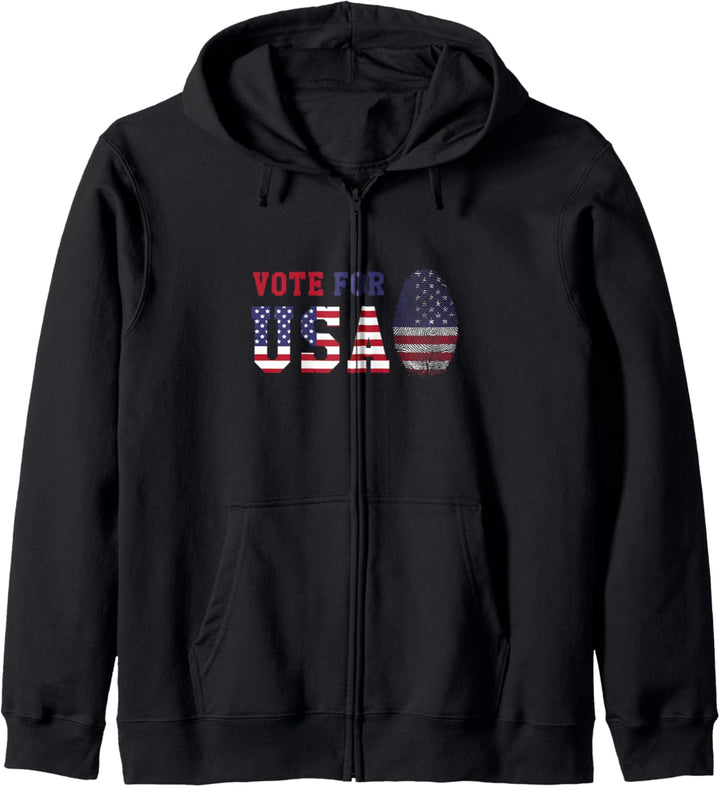 USA Flaggenabstimmung für USA Kapuzenjacke