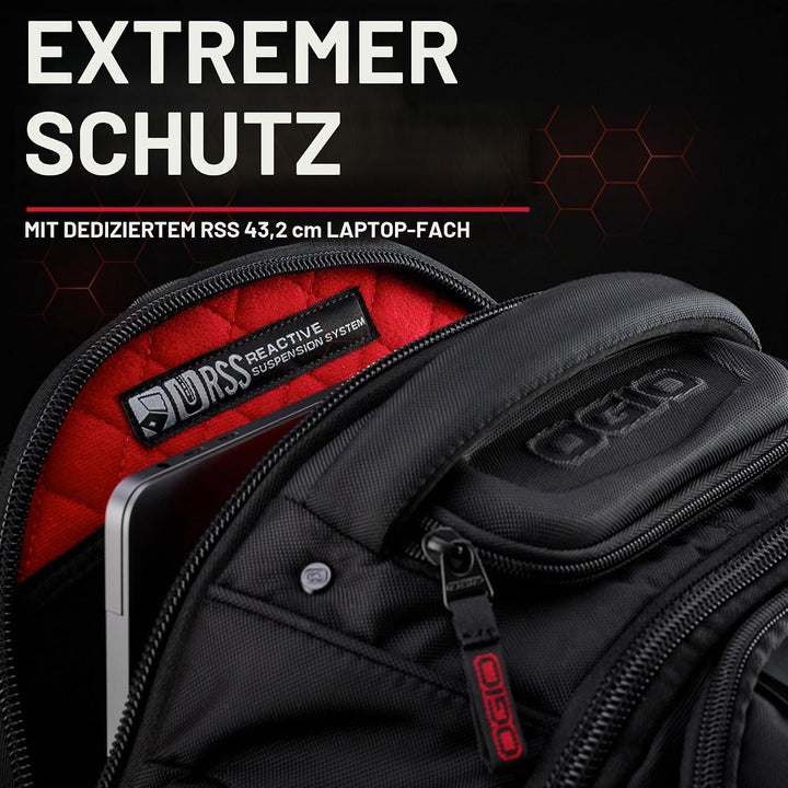 OGIO Renegade RSS Rucksack Einheitsgrösse Schwarz, Einheitsgrösse Schwarz