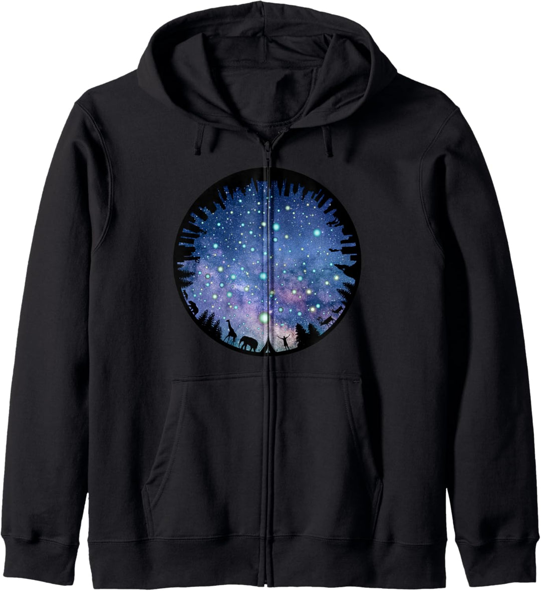 My Starry Night Kapuzenjacke