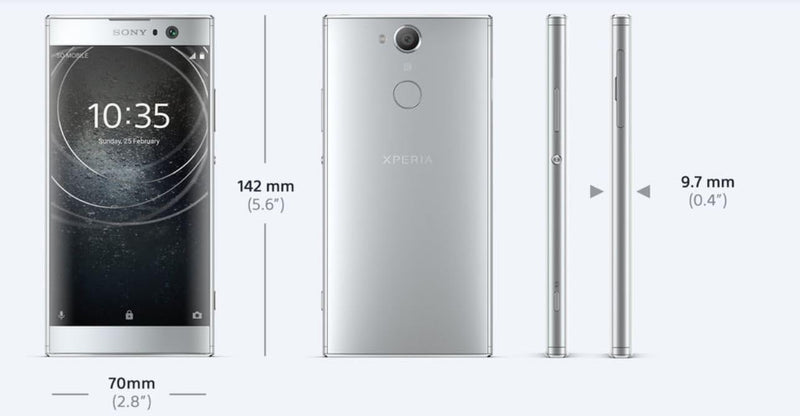 Sony Xperia XA2 Smartphone (13,2 cm (5,2 Zoll) Full HD Display, 32 GB Speicher, 3 GB RAM, Android 8.