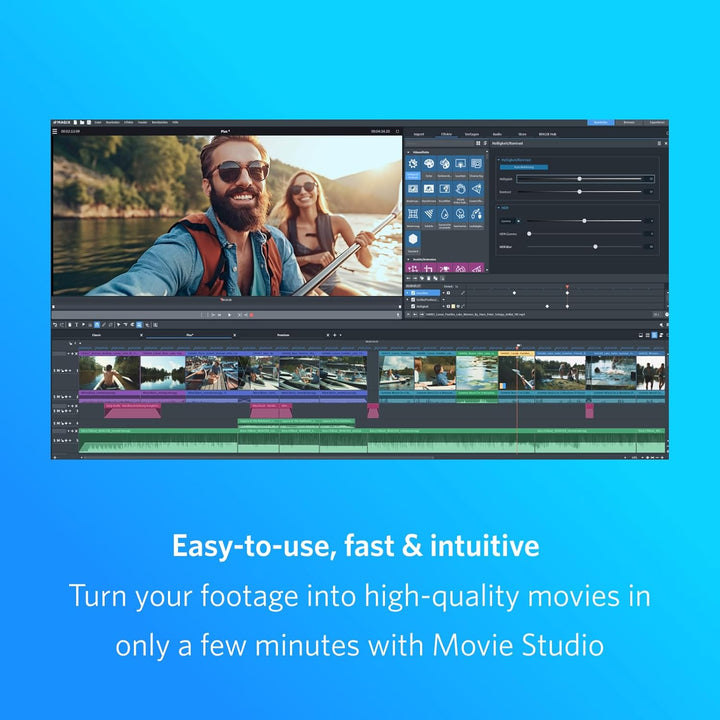 MAGIX Video deluxe Plus 2025 - Videobearbeitung für alle | Videobearbeitungsprogramm | Videoschnittp