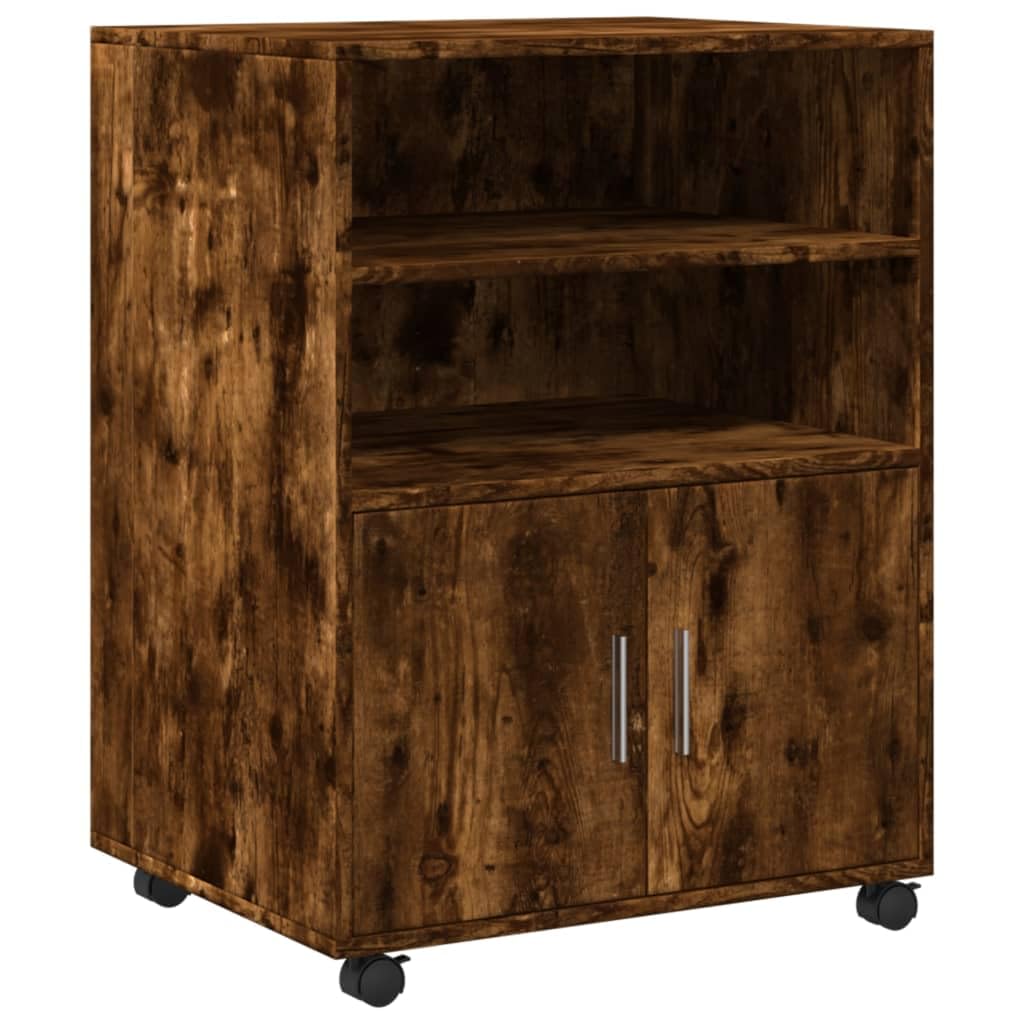 vidaXL Rollschrank, Büroschrank mit Stauraum, Aktenschrank für Wohnzimmer Büro, Bürocontainer Schran