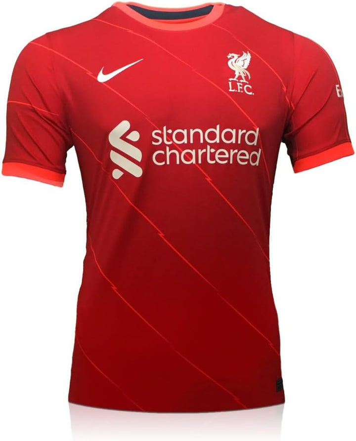 Von Trent Alexander-Arnold signiertes Liverpool-Trikot 2021-22