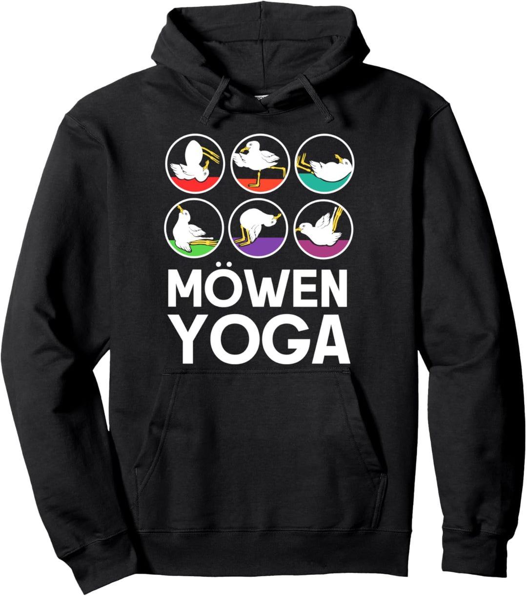 Möwen Yoga Pullover Hoodie