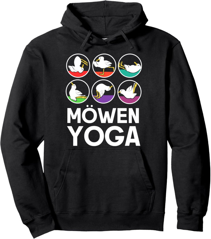 Möwen Yoga Pullover Hoodie