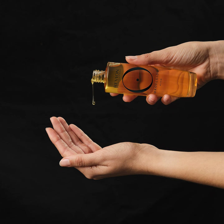OROFLUIDO PRECIOUS ARGAN OIL ELIXIR, Haaröl mit Arganöl, Leave-in Haarkur, Haarpflegeprodukt für sei