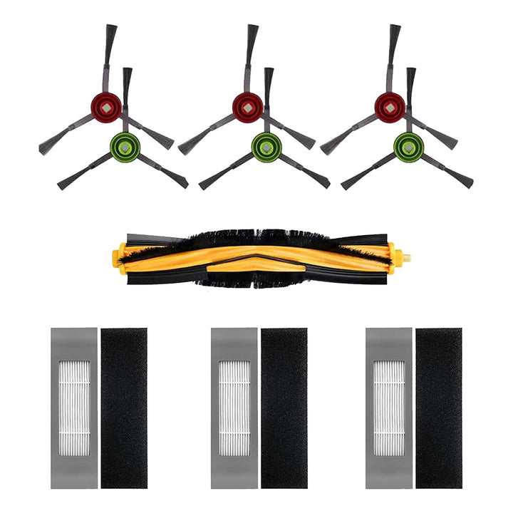 Filter Bürste Ersatzteile Zubehör Set für Ecovacs DEEBOT OZMO T8 T8 AIVI T8 AIVI+ T8+T9 T9+ Staubsau