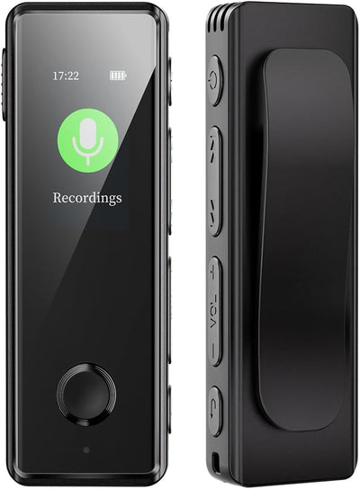 Digitale Diktiergeräte, KINPEE 16GB Mini Audio Aufnahmegerät Diktiergerät Klein MP3 Ton Aufnahmegerä
