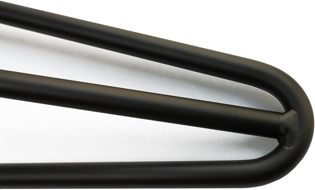 Qrity Haarnadel Tischbeine, 3-Stangen Haarnadel Füsse, DIY Black Hairpin Couchtisch Beine Heavy Duty